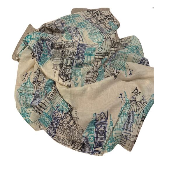 Canary Melon Cashmere Stole Scarf 76x28" - Picture 2 of 6